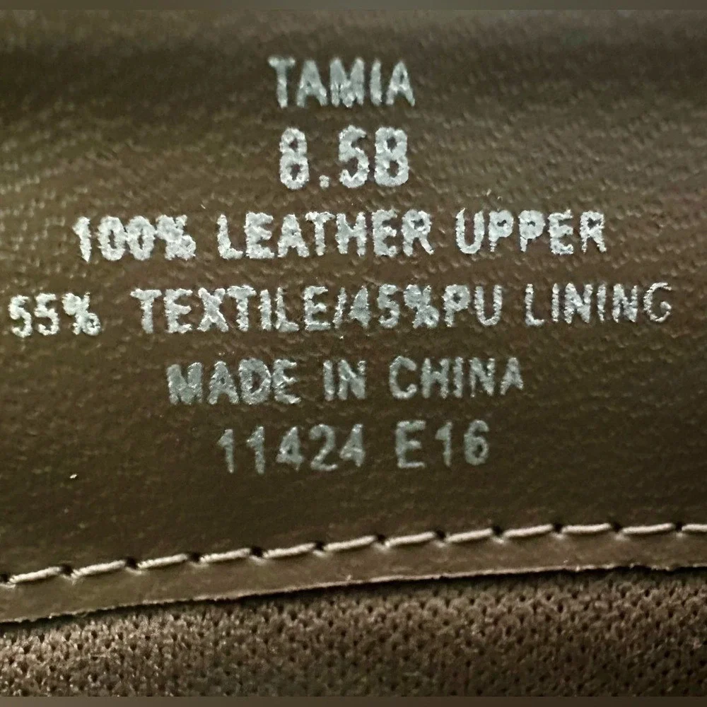 LAUREN RALPH LAUREN Women's‎ Tan Tamia Suede Ankle Boots 8.5 Wedge Heel Lace-Up